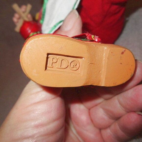 Department 56 Possible Dreams Toy Making Santa Sculpture Clothtique 13" Retired - Picture 12 of 12